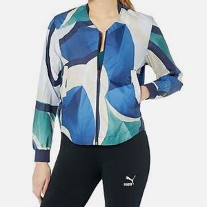 Puma X Careaux Geo Print High Low Running Jacket